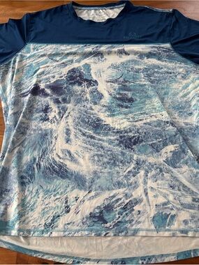Realtree Fishing Wave Performance Shirt 3XL